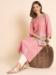 Picture of Beautiful Rayon Light Pink Kurtis & Tunic