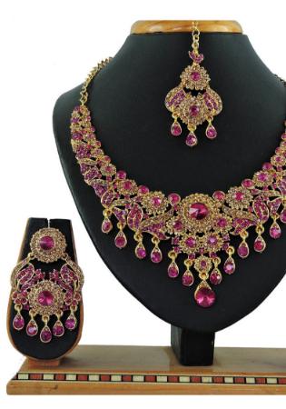 Picture of Grand Golden Rod Necklace Set