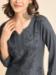 Picture of Amazing Rayon Slate Grey Kurtis & Tunic