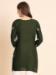 Picture of Exquisite Rayon Dark Olive Green Kurtis & Tunic