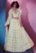 Picture of Lovely Silk Off White Lehenga Choli