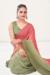 Picture of Fascinating Organza Dark Sea Green Saree