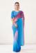 Picture of Statuesque Organza Medium Turquoise Saree