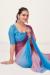 Picture of Statuesque Organza Medium Turquoise Saree