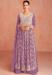 Picture of Georgette Medium Orchid Anarkali Salwar Kameez