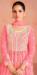 Picture of Georgette Light Salmon Anarkali Salwar Kameez