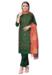 Picture of Exquisite Cotton Sea Green Straight Cut Salwar Kameez