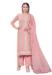 Picture of Lovely Cotton Pink Straight Cut Salwar Kameez