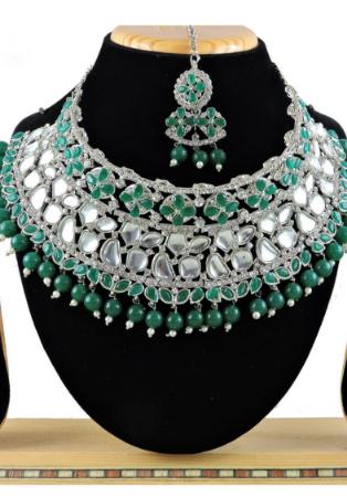 Picture of Lovely Sea Green Necklace Set