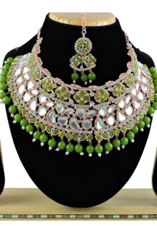 Picture of Nice Olive Drab Necklace Set