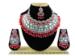 Picture of Gorgeous Fire Brick Necklace Set