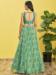 Picture of Good Looking Organza Dark Sea Green Lehenga Choli