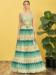 Picture of Statuesque Organza Dark Sea Green Lehenga Choli