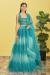 Picture of Fine Organza Midnight Blue Lehenga Choli