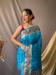 Picture of Marvelous Silk Dark Turquoise Saree