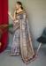 Picture of Comely Cotton Grey Saree