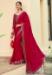 Picture of Ravishing Chiffon Crimson Saree