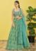 Picture of Comely Silk Dark Sea Green Lehenga Choli