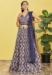 Picture of Good Looking Silk Dim Gray Lehenga Choli