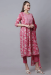 Picture of Fine Cotton Hot Pink Readymade Salwar Kameez