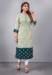 Picture of Nice Silk & Organza Tan Kurtis And Tunic