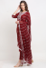 Picture of Sublime Cotton Maroon Readymade Salwar Kameez