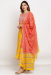 Picture of Rayon & Cotton Yellow Readymade Salwar Kameez