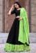 Picture of Pretty Rayon Black Readymade Lehenga Choli