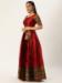 Picture of Sightly Silk Maroon Lehenga Choli