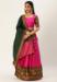 Picture of Classy Silk Medium Violet Red Lehenga Choli