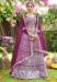 Picture of Fascinating Net Purple Lehenga Choli