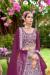 Picture of Fascinating Net Purple Lehenga Choli