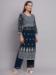 Picture of Georgette Dark Slate Grey Readymade Salwar Kameez