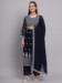 Picture of Georgette Midnight Blue Readymade Salwar Kameez