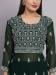 Picture of Shapely Georgette Sea Green Readymade Salwar Kameez