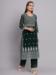 Picture of Shapely Georgette Sea Green Readymade Salwar Kameez