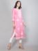 Picture of Stunning Rayon Pink Kurtis & Tunic