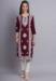 Picture of Classy Rayon Saddle Brown Kurtis & Tunic