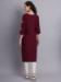 Picture of Classy Rayon Saddle Brown Kurtis & Tunic