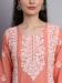 Picture of Admirable Rayon Dark Salmon Kurtis & Tunic