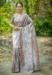 Picture of Sightly Silk Dark Grey Saree