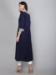 Picture of Gorgeous Rayon Navy Blue Kurtis & Tunic