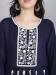 Picture of Gorgeous Rayon Navy Blue Kurtis & Tunic