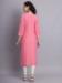 Picture of Delightful Rayon Light Pink Kurtis & Tunic