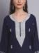 Picture of Graceful Rayon Navy Blue Kurtis & Tunic