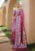 Picture of Enticing Silk Rosy Brown Saree