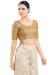 Picture of Delightful Brasso Tan Designer Blouse