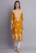 Picture of Ideal Rayon Dark Golden Rod Kurtis & Tunic