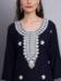 Picture of Ravishing Rayon Navy Blue Kurtis & Tunic