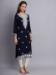 Picture of Ravishing Rayon Navy Blue Kurtis & Tunic